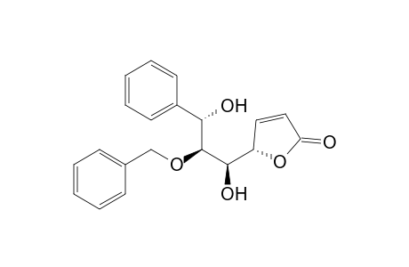 (1'R*,2'S*,3'S*,4S*)-4-(2'-Benzyloxy-1',3'-dihydroxy-3'-phenylpropyl)-2-buten-4-olide