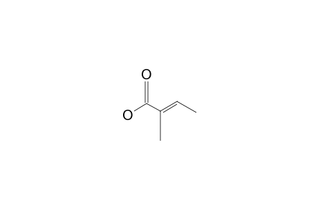 (E)-2-Methyl-2-butenoic acid