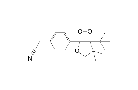 5-tert-Butyl-1-(4-cyanomethyl)phenyl]-4,4-dimethyl-2,6,7-trioxabicyclo[3.2.0]heptane