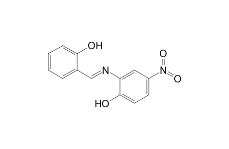 o-[N-(2-hydroxy-5-nitrophenyl)formimidoyl]phenol