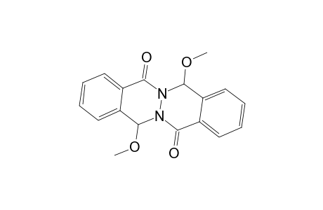 7,14-Dimethoxyphthalazino[2,3-b]phthalazine-5,12(7H,14H)-dione
