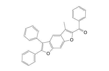 (3-methyl-5,6-diphenyl-2-furo[3,2-f]benzofuranyl)-phenylmethanone