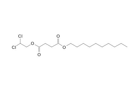 Succinic acid, decyl 2,2-dichloroethyl ester