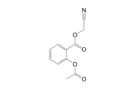 acetylsalicylic acid, cyanomethyl ester