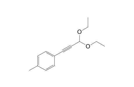 3,3-Diethoxy-1-(p-methylphenyl)-1-propyne