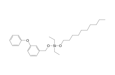 Silane, diethyldecyloxy(3-phenoxybenzyloxy)-