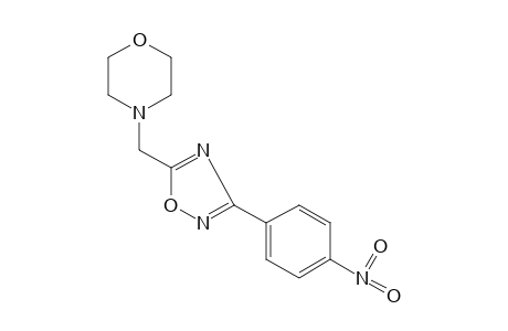 4-{[3-(p-nitrophenyl)-1,2,4-oxadiazol-5-yl]methyl}morpholine