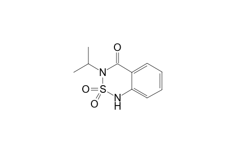 3-isopropyl-1H-2,1,3-benzothiadiazin-4(3H)-one 2,2-dioxide