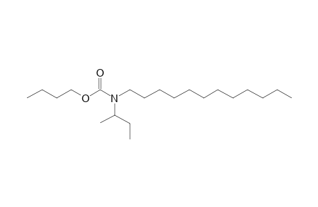 Carbamic acid, N-(2-butyl)-N-dodecyl-, butyl ester