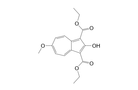 Diethyl 2-hydroxy-6-methoxyazulene-1,3-dicarcarboxylate