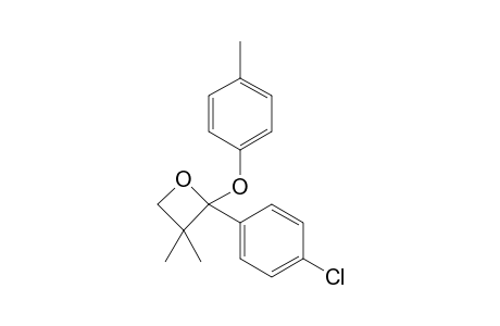 2-(4-Chlorophenyl)-2-(4-methylphenoxy)-3,3-dimethyloxetane