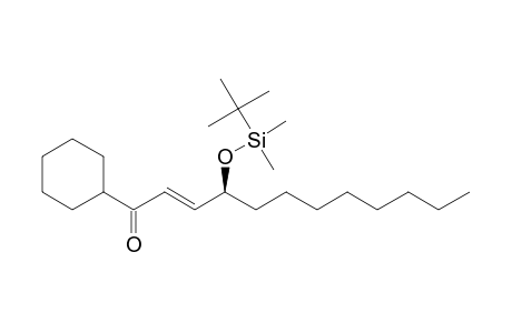 (E,4S)-4-[tert-butyl(dimethyl)silyl]oxy-1-cyclohexyl-2-dodecen-1-one