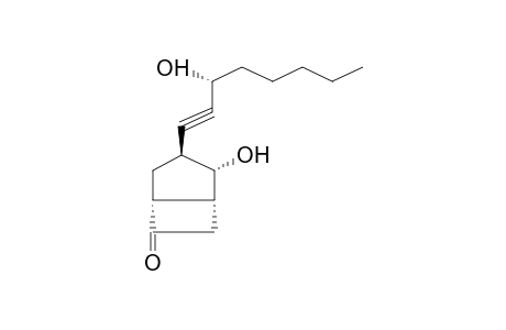 2-ENDO-HYDROXY-3-EXO(3'ALPHA-HYDROXY-1'-OCTYNYL)BICYCLO[3.2.0]HEPTAN-6-ONE