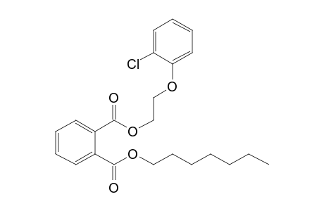 Phthalic acid, 2-(4-chlorophenoxy)ethyl heptyl ester