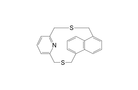 1,5-(Methanothiomethano[2,6]pyridinomethanothiomethano)naphthalene