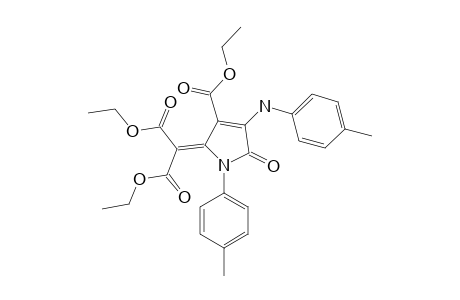 (E)-[1-(PARA-TOLYL)-3-[(PARA-TOLYL)-AMINO]-4-CARBOXYETHYL-2-OXOPYRROL-5-YLIDENE]-DICARBOXYLIC-ACID-DIETHYLESTER