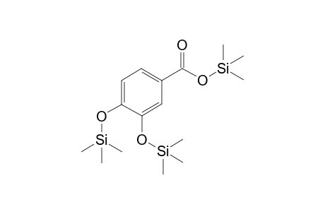 Benzoic acid,3,4-bis[(trimethylsilyl)oxy]-,trimethylsilyl ester