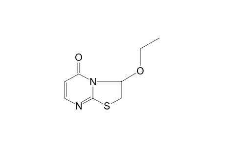 2,3-DIHYDRO-3-ETHOXY-5H-THIAZOLO[3,2-a]PYRIMIDIN-5-ONE