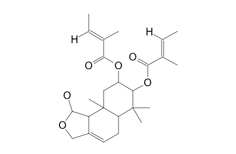 STAGNINOL;2-ALPHA,3-BETA-DITIGLOYLOXY-ISODRIMENINOL