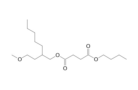 Succinic acid, butyl 2-(2-methoxyethyl)heptyl ester