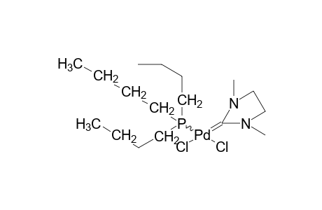 trans-PD(CNMECH2CH2NME)CL2(PBU3)