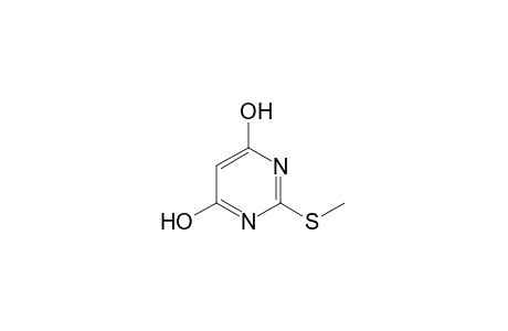 4,6-Dihydroxy-2-methylmercaptopyrimidine