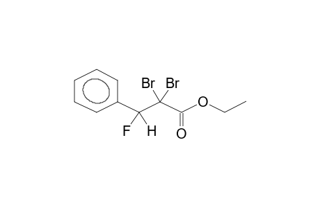 ETHYL 2,2-DIBROMO-3-FLUORO-3-PHENYLPROPANOATE