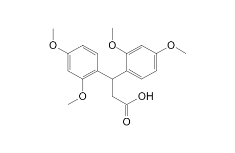 3,3-Bos(2,4-dimethoxyphenyl)propionic acid