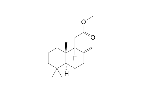 (+-)-9a-Fluoro-8(12)-drimen-11-ol Acetate (9a-Fluoroalbicanyl Acetate)