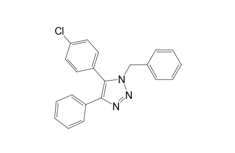 1-Benzyl-5-(4-chlorophenyl)-4-phenyl-triazole
