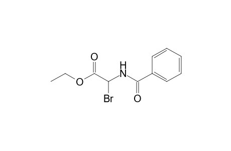 Acetic acid, (benzoylamino)bromo-, ethyl ester