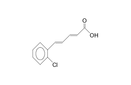 5-(ORTHO-CHLORPHENYL)-2,4-PENTADIENSAEURE