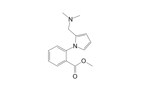 2-(Dimethylamino)methyl-1-[(2'-methoxycarbonyl)phenyl]pyrrole