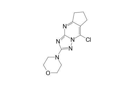 5-CHLORO-2-(MORPHOLIN-4-YL)-CYCLOPENTA-[D]-[1,2,4]-TRIAZOLO-[1,5-A]-PYRIMIDINE