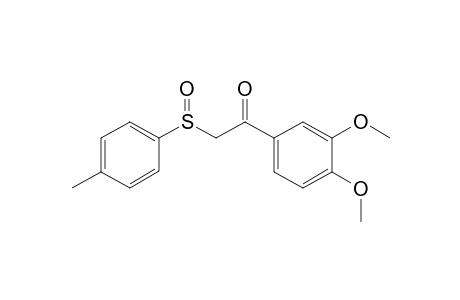 2-(Tolyl-1'-sulfinyl)-3,4-dimethoxyacetophenone