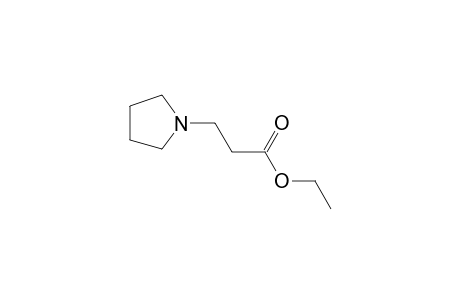 1-pyrrolidinepropionic acid, ethyl ester