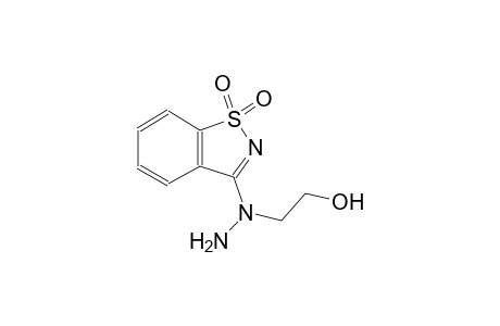 2-[1-(1,1-dioxido-1,2-benzisothiazol-3-yl)hydrazino]ethanol