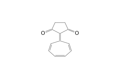 2-(1-cyclohepta-2,4,6-trienylidene)cyclopentane-1,3-quinone