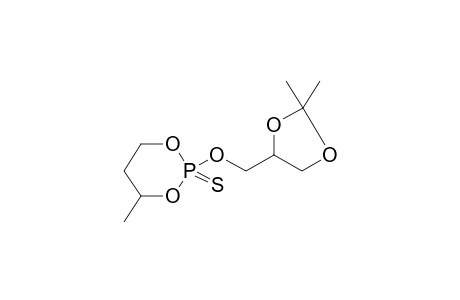 1,3-BUTYLENE(D,L-2,3-ISOPROPYLIDENEDIOXY-1-PROPOXY)THIONOPHOSPHATE