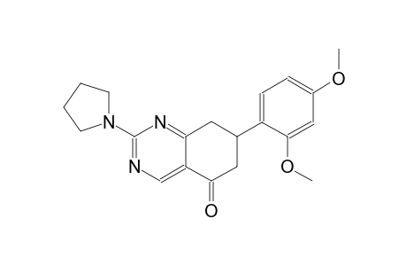 5(6H)-quinazolinone, 7-(2,4-dimethoxyphenyl)-7,8-dihydro-2-(1-pyrrolidinyl)-