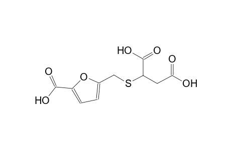 butanedioic acid, 2-[[(5-carboxy-2-furanyl)methyl]thio]-