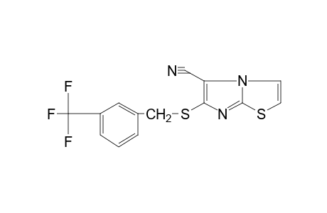 6-{[m-(TRIFLUOROMETHYL)BENZYL]THIO}IMIDAZO[2,1-b]THIAZOLE-5-CARBONITRILE