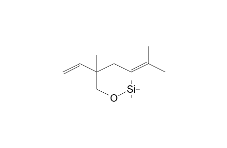 [(2,5-Dimethyl-2-vinyl-4-hexenyl)oxy](trimethyl)silane