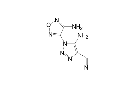 5-Amino-1-(4-amino-furazan-3-yl)-1H-[1,2,3]triazole-4-carbonitrile