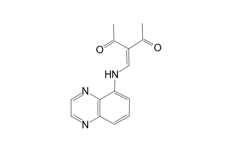 5-(2,2-DIACETYLETHYLENAMINO)-QUINOXALINE