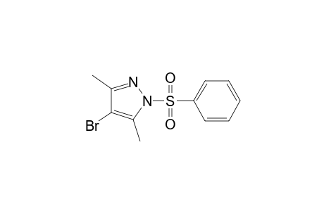 4-Bromo-3,5-dimethyl-1-phenylsulfonyl-pyrazole