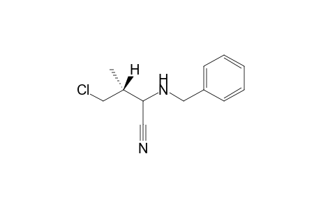 (3R)-2-(benzylamino)-4-chloro-3-methyl-butanenitrile