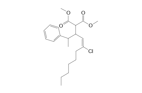 Dimethyl (E)-2-(5-chloro-2-phenylundec-4-en-3-yl)malonate