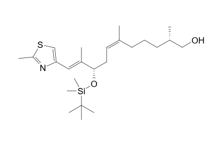 (2S,6Z,9S,10E)-9-[tert-butyl(dimethyl)silyl]oxy-2,6,10-trimethyl-11-(2-methyl-4-thiazolyl)-1-undeca-6,10-dienol