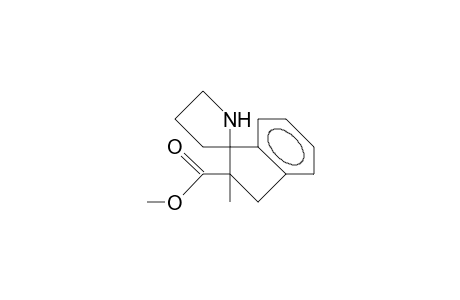 9-Carbomethoxy-9-methyl-(6,7)benzo-1-aza-spiro(4.4)non-6-ene